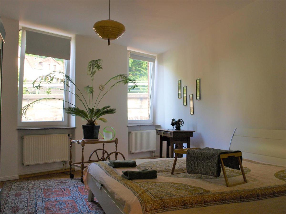 Vintage-Altbauwohnung, Smarttv & Kaffeevollautomat Idar-Oberstein Buitenkant foto